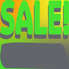 Abstract sale sign background image.