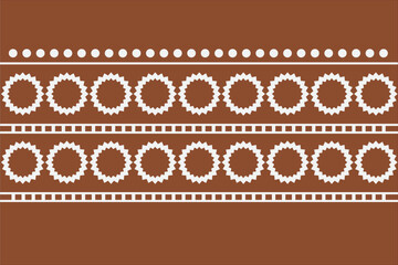 seamless knitted pattern with lace