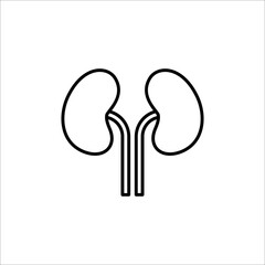 kidneys icon. outline icon