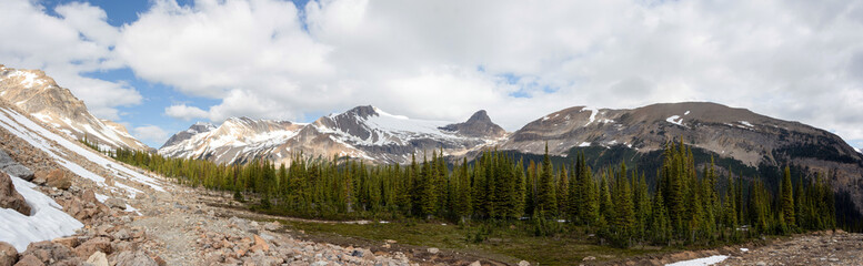 panorama of the mountain, Yoho National Park