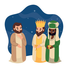 king wise men and joseph