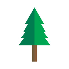 green christmas tree