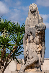 Obraz premium Campos cemetery, Mallorca, Balearic Islands, Spain