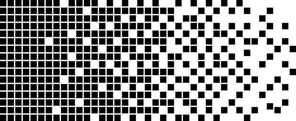 black white disintegration effect background