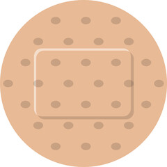 Round bandage, wound dressing treatment health care