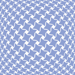 Abstract geometric pattern. A seamless vector background. White and blue ornament. Graphic modern pattern. Simple lattice graphic design