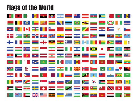 Flags of the World, World Flags, Flags of all Countries, Logos of Countries