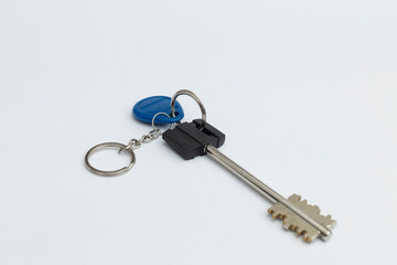 Home keys on white background