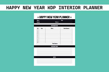 Happy New Year Kdp Interior Planner