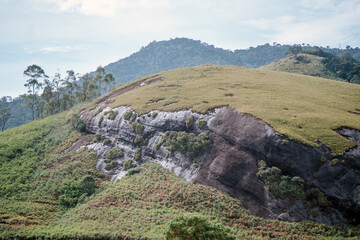 landscape with sky and clouds