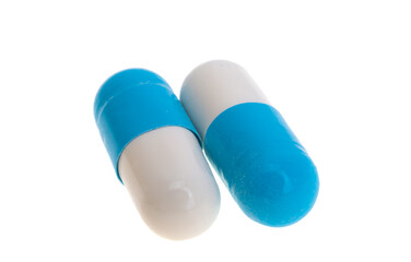 medical capsules isolated