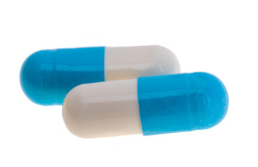 medical capsules isolated
