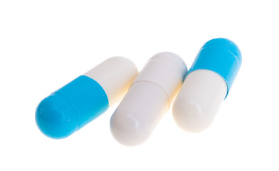 medical capsules isolated