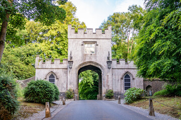 The entrance to Markree Castle, Collooney, County Sligo, Ireland