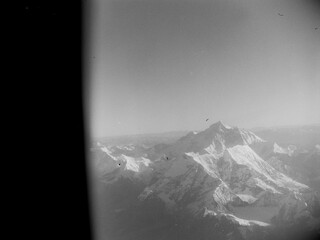 ネパール　フィルム写真　空