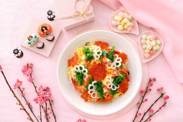 ひな祭り　ちらし寿司