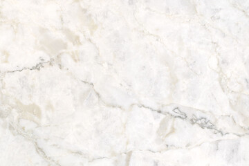 Plakat White marble texture background pattern with high resolution.