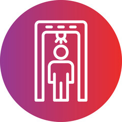 Metal Detector Icon Style