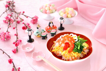 ひな祭り　ちらし寿司