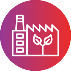 Eco Factory Icon Style