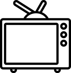 Television Vector Icon
