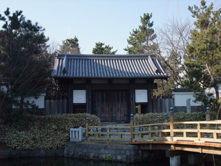 忍城　門　埼玉県　行田市