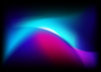 Fluid blurred gradient technology colorful abstract design background with blue pink purple gradient color