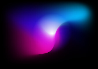 Blue pink purple gradient background with grain aurora texture