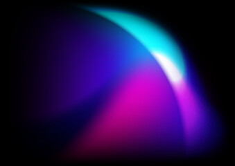 Abstract blue pink purple gradient aurora shapes vector technology background for design brochure, website, flyer. Blurred shapes wallpaper for poster, certificate, presentation, landing page