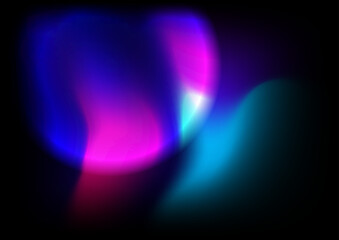 Fluid blurred blue pink purple gradient color gradient technology colorful abstract design background. Vector illustration abstract graphic design banner pattern presentation background web template.