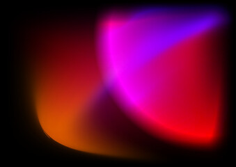 abstract color red purple pink orange yellow aurora rainbow background