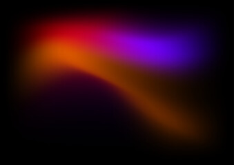 abstract color red purple pink orange yellow aurora rainbow background