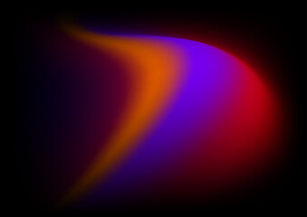 Abstract blurred background red orange purple and pink neon gradient color with wave line texture