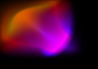 abstract color red purple pink orange yellow aurora rainbow background