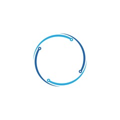 Blue Circle  icon.