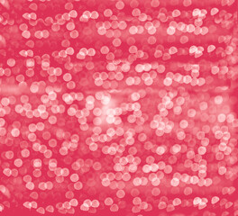 Abstract background with Magenta color bokeh. Blurred festive lights. Party concept. Copy space. Circle shape bokeh. Illuminating color 2023 Viva Magenta