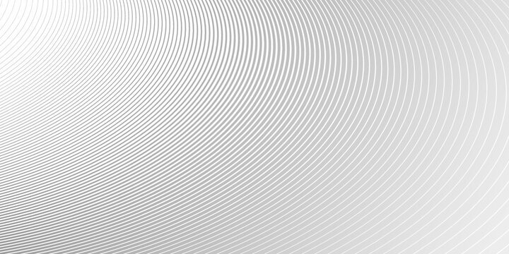 Light Grey Lines In 3D Perspective Vector Abstract Background, Dynamic Linear Minimal Design, Wave Lied Pattern In Dimensional And Movement.