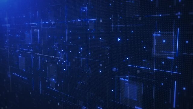クールなデジタルネットワークの背景素材。システムやエンジニアのデザインに