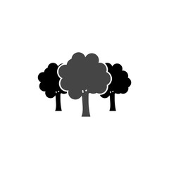 Tree icon Different style icon