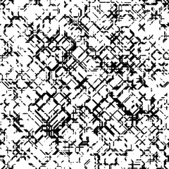 Vector Seamless Pattern. Seamless Texture with Grunge Elements.
