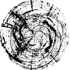 Grunge spiral background. Vector illustration. 