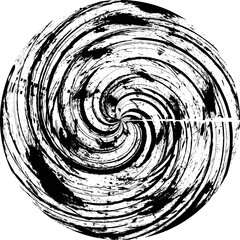 Grunge spiral background. Vector illustration. 