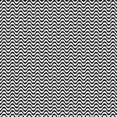 Seamless pattern with lines.Unusual poster Design .Black Vector stripes .Geometric shape. Endless texture
