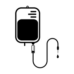 Infusion icon, Blood bag 