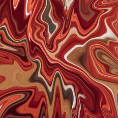 Abstract colorful marble fluid liquid background design.