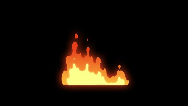2d elements of FX FIRE. These are animated fire effects. This set includes two versions of the elements: a colored version with a glow effect and a black and white version.