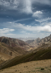 India's rugged Himalayan mountains. 