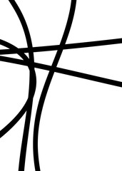 Black Grid Lines Abstracts Background 