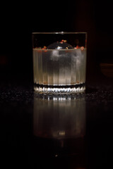 whiskey with ice