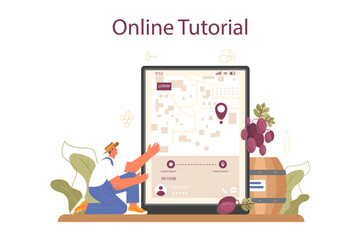 Wine maker online service or platform. Reciepe development,